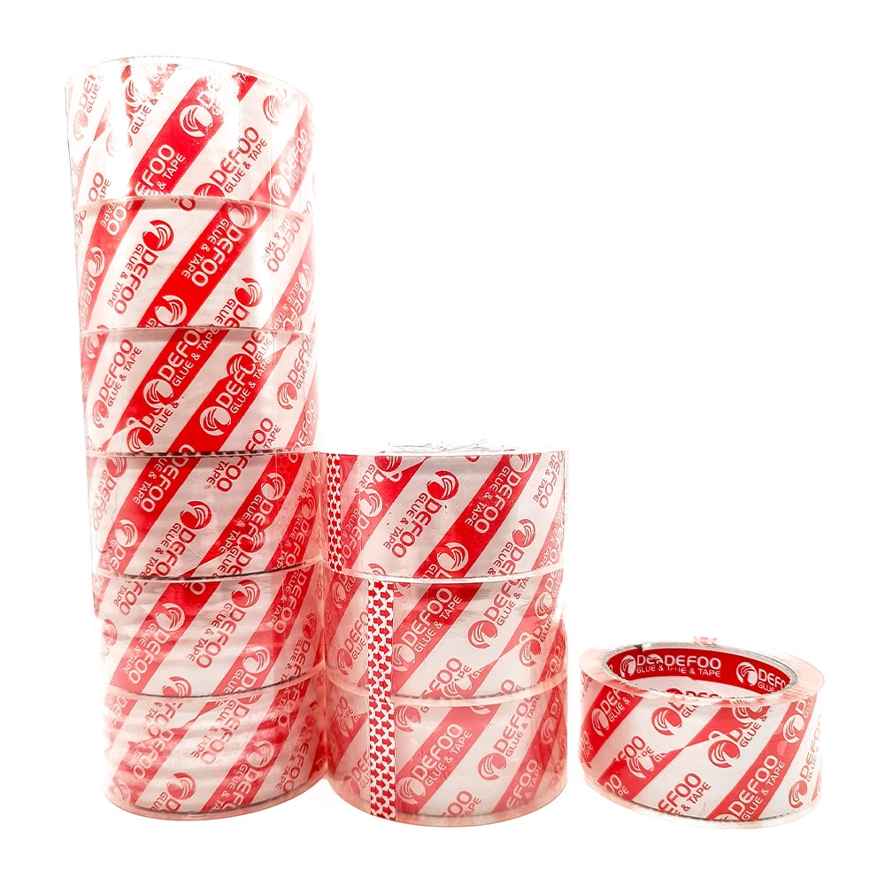 BOPP Transparent Self Adhesive Tape, 65 Meter Length, 48 Mm Width, 40  Micron Thickness, 72 Rolls : : Industrial & Scientific