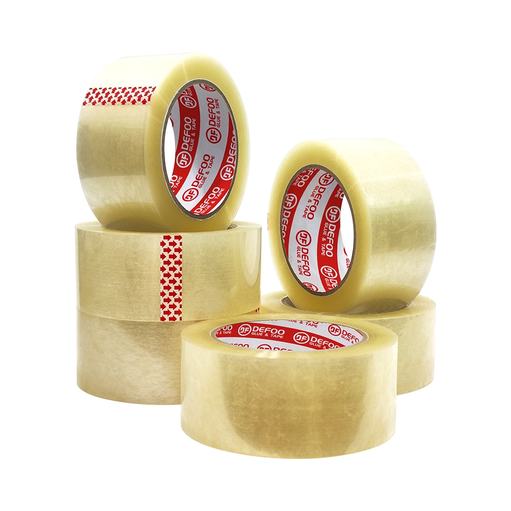 Hot Melt Packing Tape Strong Carton Sealing BOPP Adhesive Tape / Jumbo Roll High Quality Wholesale Custom